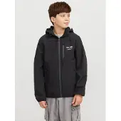 Jack & Jones Softshelljakke m. Fleece - Noos - JJTheo - Sort - - 16 år (176) - Softshell