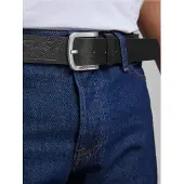 Jack & Jones Bælte 'Harry' sort / sølv
