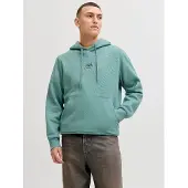 Jack & Jones Sweatshirt 'JJECORP' blå / pastelgrøn