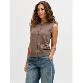JJXX Strikvest 'JXOphelia' brun