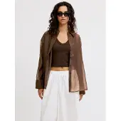 JJXX Bluse 'JXAya' mørkebrun