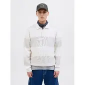 Jack & Jones Hætte mørkegrå / hvid