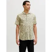 Jack & Jones Skjorte beige / pastelgul / grå