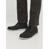 Jack & Jones Snørestøvler 'JFWDENVER' antracit