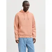 Jack & Jones Sweatshirt 'JPRBLUArchie' koral / hvid