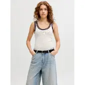 JJXX Overdel 'JXMina' navy / blodrød / hvid