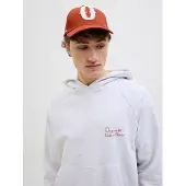 Jack & Jones Hætte rustbrun / hvid