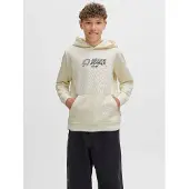 Jack & Jones Hættetrøje - JcoTier - Sweet Corn - - 12 år (152) - Hættetrøje