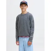 Jack & Jones Bluse - Strik - JorNorrebro - Dark Grey Melange - - 8 år (128) - Bluse
