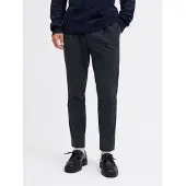 Jack & Jones Bukser med lægfolder 'JPSTAce Ceaser' navy