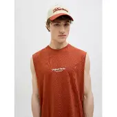 Jack & Jones Hætte creme / rustbrun