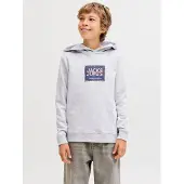 Jack & jones Junior Sweatshirt marin / gul / hvid-meleret