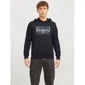 Jack & Jones Sweatshirt grå / sort / hvid