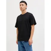Jack & Jones 3-pak Loose Fit Ensfarvet T-shirt