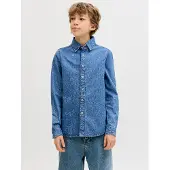 Jack & jones Junior Skjorte 'JJEStanley' blue denim