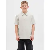 Jack & Jones Polo - Frotté - JPRBlaben - Cloud Dancer - - 10 år (140) - Polo