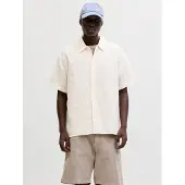 Jack & jones Skjorte 'JORMONTAUK' hvid