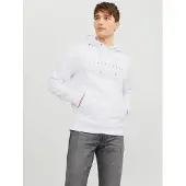 Jack & Jones Sweatshirt 'JJEStar' sort / hvid