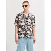 Jack & jones Skjorte beige / sort