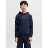 Jack & Jones Junior Sweatshirt 'JORNorrebro' mørkeblå / abrikos