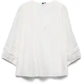 Vero moda Bluse 'VMCLeslie' hvid