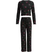 Imily Bela Pyjamas blandingsfarvet / sort