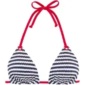 s.Oliver Bikinioverdel navy / blodrød / hvid