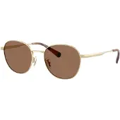 Coach Solbriller 'CDP36' choko / guld