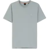 BOSS T-shirt i bomuldsjersey med logomærke