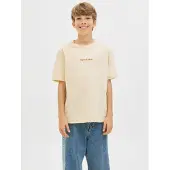 Jack & Jones T-shirt - Noos - JorNorrebro - Antique White - - 8 år (128) - T-Shirt