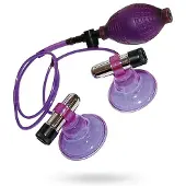 You2Toys Ultra Violet Vibrating Nipple Suckers