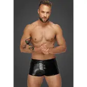Noir Handmade H069 Sorte Shorts med Lynlås