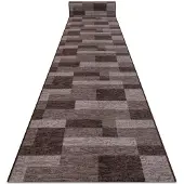 Rugsx Gummibelægning ICONA brun 100cm 100x970 cm