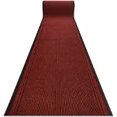 Rugsx VISKER Gummibelægning MALAGA rød 3066 100 cm 100x750 cm