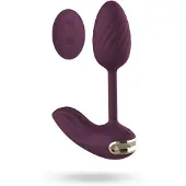 Dream Toys Essentials Flexible Wearable Vibrating Egg Purple