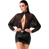 Noir Handmade F348 Opium Mini Dress