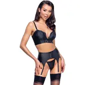 Cottelli collection 3-piece Suspender Set