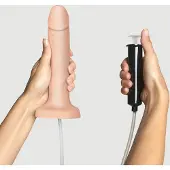 Strap-On-Me Squirting Dildo Cum Vanilla - Large