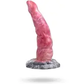 Vuxen Pink Alien Dildo Monster Lonykle 21,5 cm
