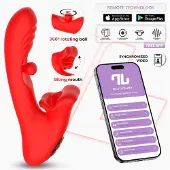 Intoyou Franky Biting & Rotating Ball Vibrator With App