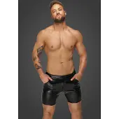 Noir Handmade H068 Mellemlange Shorts med Baglommer og Snake-Wetlook