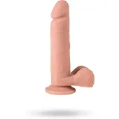 Vuxen Vibrating Dildo With Remote 23 cm