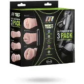 M for men 3-pack Vibrating Stroker Kit