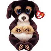 TY Beanie Bellie Ranger - Black Dog - 6 "