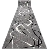Rugsx Fortovet SILVER CHOCO grå 70 cm 70x140 cm