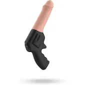 Sustainable Pleasure PowerShot Vibrating & Thrusting Dildo
