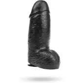 Domestic Partner Hans Dildo Black 17 cm