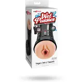 Pipedream Wet Pussies - Super Juicy Snatch Self-Lubricating Stroker