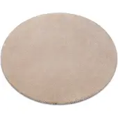 Rugsx TÆPPER hjul STAR beige cirkel 200 cm
