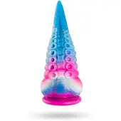 Vuxen Phorcys Blue Tentacle Dildo 17 cm